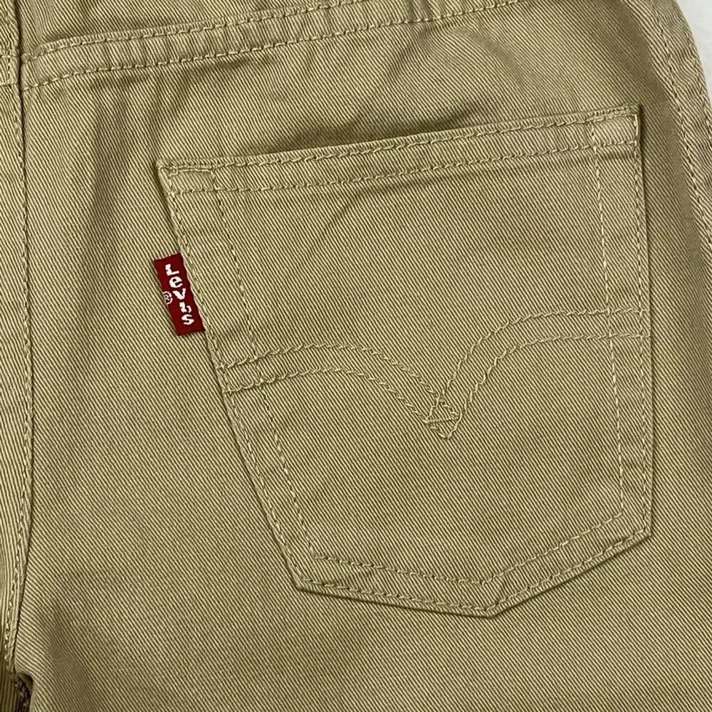 Levi's‎ Boys Shorts & T-Shirt Outfit Set Size 6-7 Blue/Beige Casual Stylish